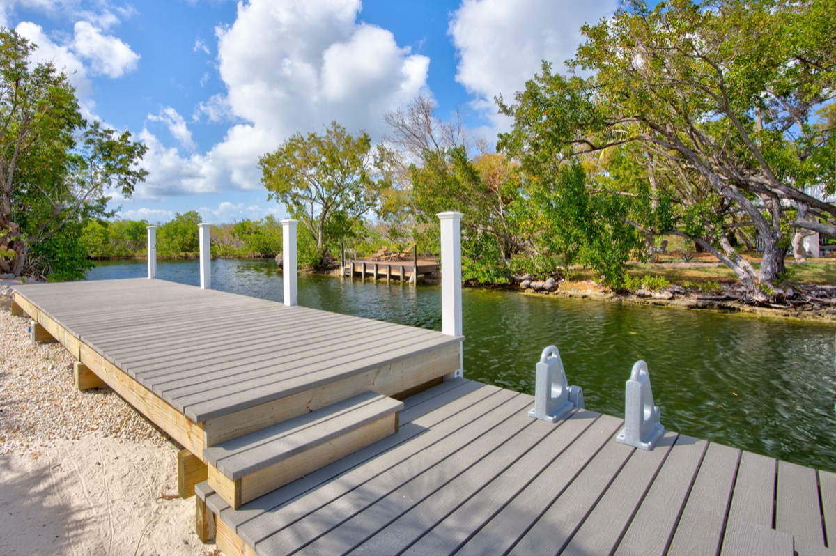 Private 60-foot composite dock